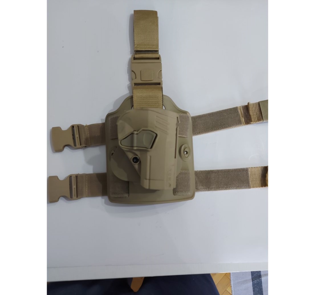 Canik Tp9 Polimer Bacak Klıfı Şarjörsüz Bej